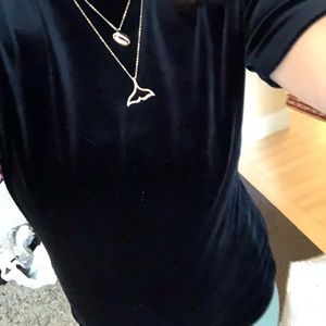 Velvet black turtleneck